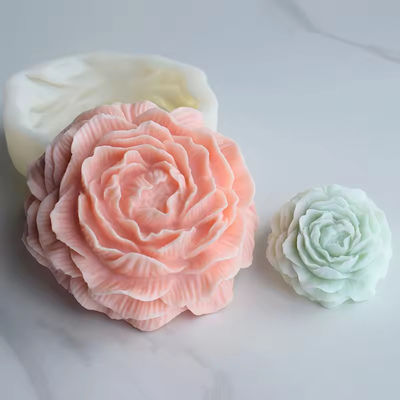 Large XL 3D Peony Candle Silicone Candle Mold DIY Big Flower Scented