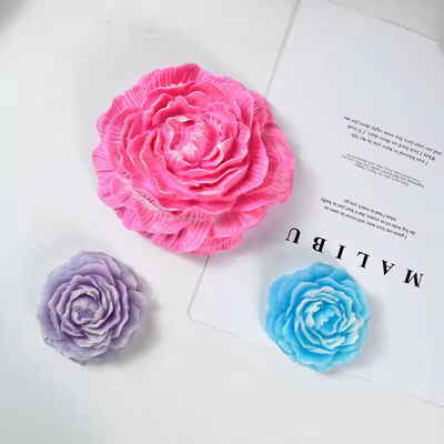 Large XL 3D Peony Candle Silicone Candle Mold DIY Big Flower Scented