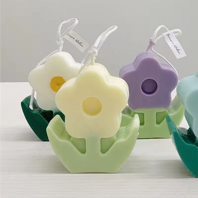 Mall Flower Candle Mold Soap Mold Reusable Silicone Mold