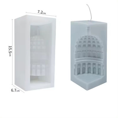 Eco Friendly DIY New Large Custom Silicone Molds For Candles For Candle Making Body