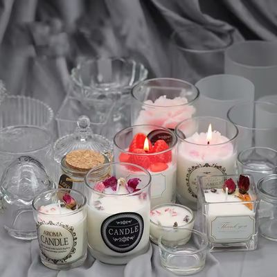 5oz 9oz Luxury Candle Making Jars With Lids For Scented Candles Home Decoration