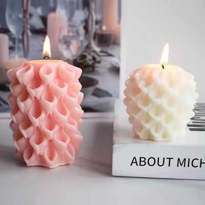 Morning Glory Pillar Handmade Silicone Candle Mold Aromatherapy Plaster Mold