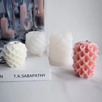 Morning Glory Pillar Handmade Silicone Candle Mold Aromatherapy Plaster Mold