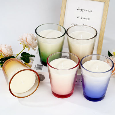 Elegant Glass Jar Scented Candle Personalized for Home Decor Parties and Weddings