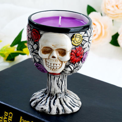 Handmade Halloween and Easter Scented Candle in Glass Jar with Customized Fragrance