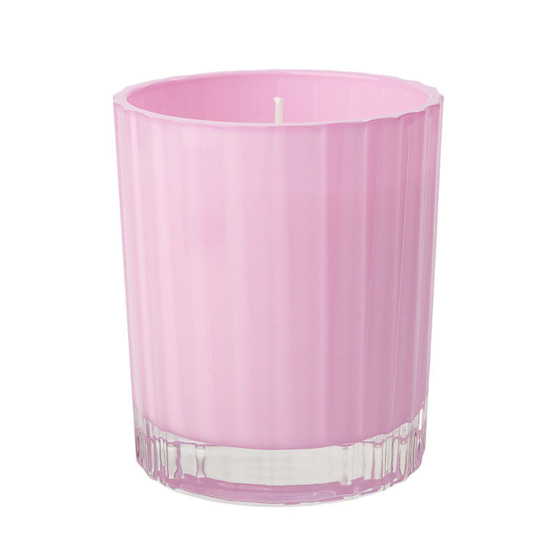 Home Aromatherapy Custom Wax Candles With Pear Lemon Basil Bergamot Cedar Lilac Scent