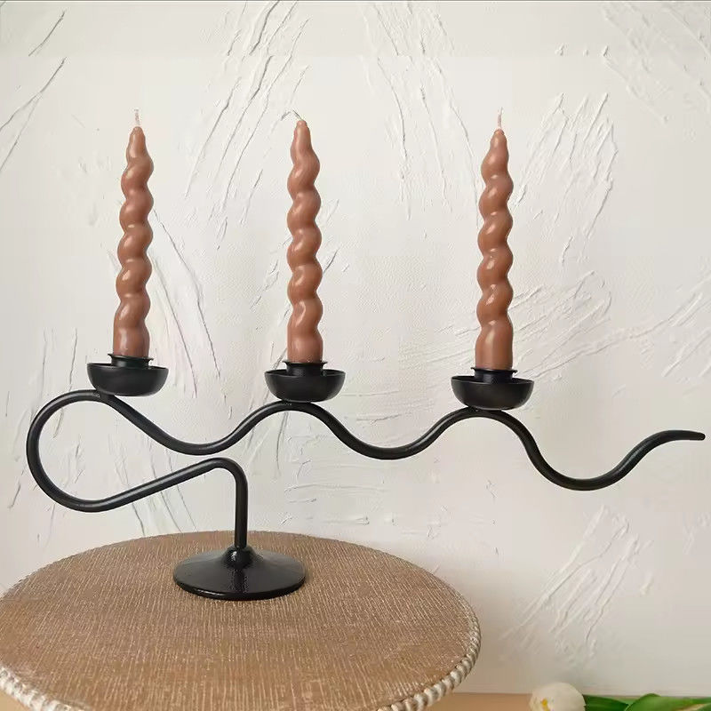 Decorative Candle Holders Metal Candlestick Holder Vintage Hysteria Wrought Iron Holders