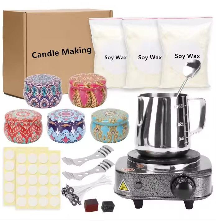 Dumping Pot Dyed Block Candle Wick Soy Candle Making Kit