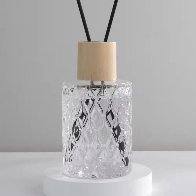 Irregular Empty Reed Diffuser Bottles Unique Glass Reed Diffuser Bottle Luxury