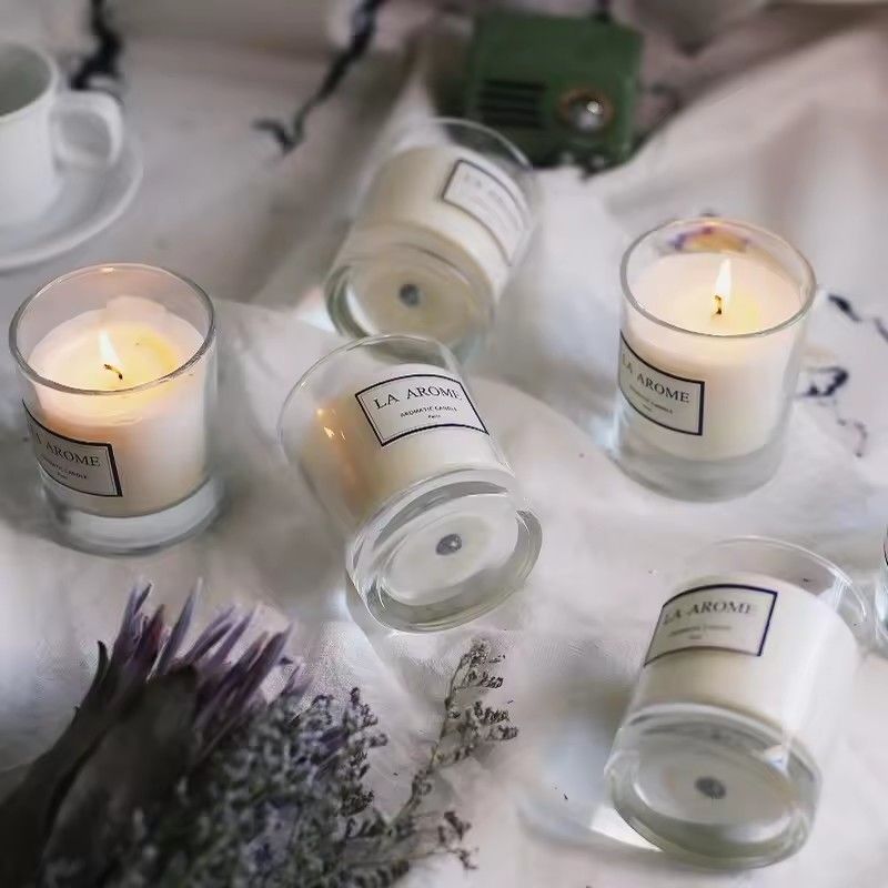 5oz 9oz Luxury Candle Making Jars With Lids For Scented Candles Home Decoration